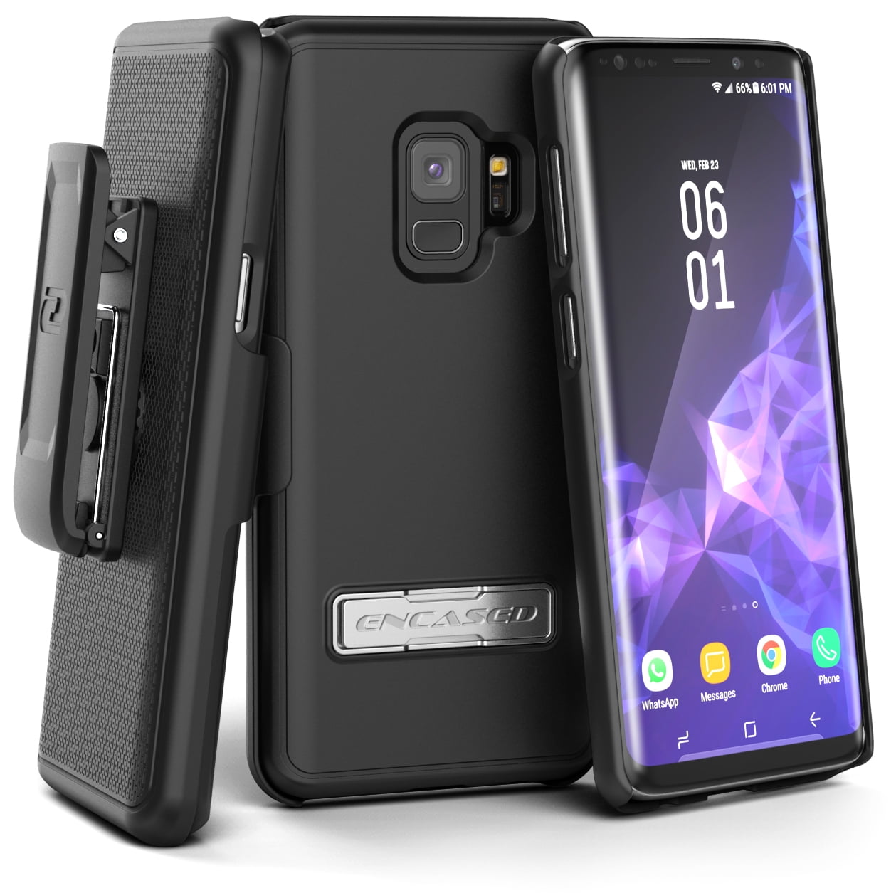 Robust Claw Golf Trolley Mount & TiGRA Neo Case for Samsung Galaxy S9 (sku 47982)