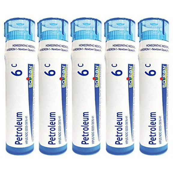 Boiron Petroleum 6C (Pack of 5), Homeopathic Medicine for Chapped Skin