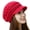 Red, variant on Beanie for Women,Winter Warmth Hats for Women,Ultra Soft Thick Lined Knitted Beret,Pink