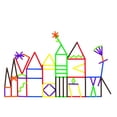 thumbnail image 3 of Junior Geostix - 200 Bâtons de Construction Multicolores - 30 Cartes d'Activité Double Face, 3 of 4