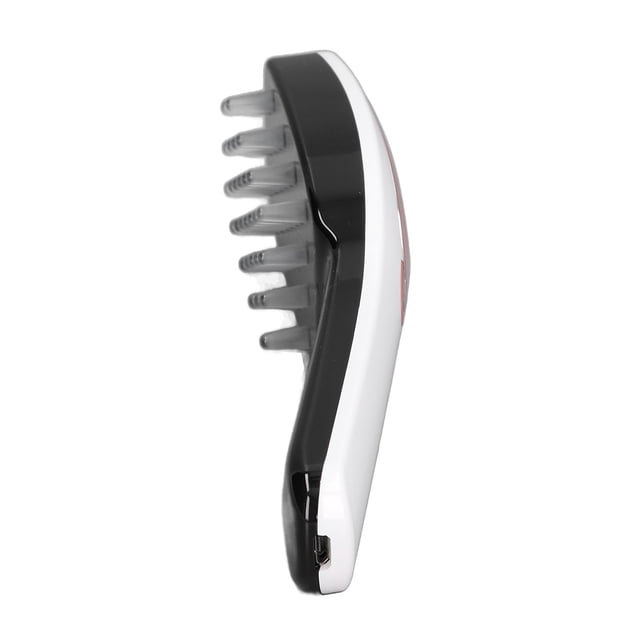 Phototherapy Hair Growth Comb, Light Therapy Massage Comb 3 Gears Comfortable USB Anti Loss For Promoting Blood Circulation