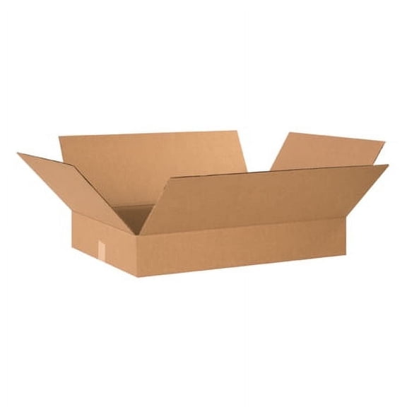 24 x 18 x 4" Flat Corrugated Boxes, ECT-32 Brown Shipping/Moving Boxes 20 Boxes