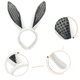 thumbnail image 3 of Diadema navideña: diadema de conejito de Funny Party Hats, 3 of 5