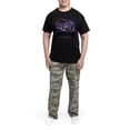 thumbnail image 5 of CafePress - A Fairy And A Dark Wolf Pajamas - Men's Dark Loose Fit Cotton Pajama Set, 5 of 7