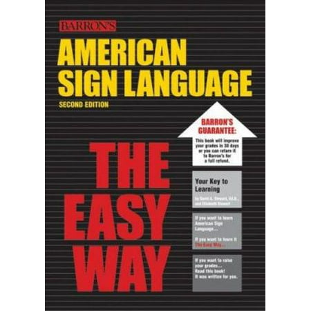 American Sign Language The Easy Way [Paperback - Used]