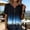 Multicolor, variant on Women's Tops Floral V Neck Short Sleeve Button Shirts Summer Dressy Casual Blouses Plus Size Womens Clothing