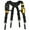 yellow, variant on MELOTOUGH Men's Suspenders Tool Belt Suspenders For Carpenter Framing Construction with Foam Padded And Adjustable Shoulder Straps Gray