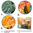 thumbnail image 3 of Designart "Citrus Jungle Foliage I" Tropical Metal Art Print Set, 3 of 5