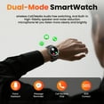 thumbnail image 6 of Haulvean 1.7-inch Military Smart Watch, with Answer/Make Calls/Sports Modes, Fitness Tracker Watch, Suitable for Android and Iphone Devices (Black), 6 of 6