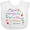 AA-White, variant on Inktastic She is Fierce Funny Shakespeare Quote Girls Baby Bib