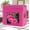 Pink, variant on Bed Sheets Set Wrinkle-Free 1500 Series 4-Piece Bed Sheet Set - FLOWERS Collection - Deep Pocket, Full, Rose - Aqua