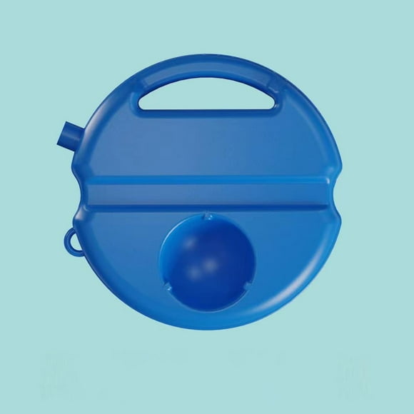 Entrenador de práctica de Pickleball con pelota y cuerda que mejora la habilidad. Ejercicio de autoaprendizaje. Un ejercitador de Pickleball.