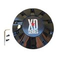 thumbnail image 2 of KMC XD Series Gloss Black Wheel Center Cap 8.5" for 18x9" 20x9" XD806 Bomb Rim, 2 of 3