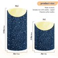 thumbnail image 4 of Iauyy Flameless Candles Battery Operated LED Pillar Candles with Remote and Timer, Dark Blue Set of 2 （S), 4 of 8