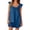 A57 Blue, variant on FASHOFT Summer Pajamas for Women Set 2 Piece Ruffle Pj Soft Tank Top and Shorts Sleepwear Set Bridal Pajama Blue L