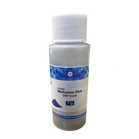 Dawn Sci Methylene Blue Powder - USP/Pharma Grade, 1 Gram (3rd Party Tested)