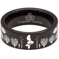 thumbnail image 5 of Mermaid Tungsten Carbide Ring, 5 of 9