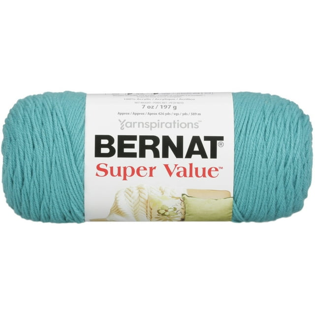 Bernat® Fil Super Value™, Acrylique #4 Moyen, 7oz/197g, 426 Yards