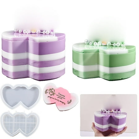 

WOXINDA valentines day decor Washable Silicone Cake Cake Candy Chocolate Decorating Tray DIY Craft Project