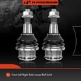 thumbnail image 2 of A-Premium Front Lower Ball Joint Compatible with Chevrolet Silverado 1500 2014-2016 Tahoe Suburban 2015-2016 GMC Sierra 1500 Yukon/Yukon XL Cadillac Escalade/Escalade ESV Replace# FL3Z3050B 2-PC Set, 2 of 8