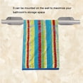 thumbnail image 3 of Toallero de barra individual rectangular de acero inoxidable para baño y cocina, 3 of 11