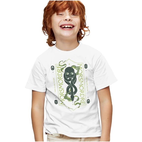 Harry Potter Marx Kids T Shirt for Youth Boys and Girls, White, Small