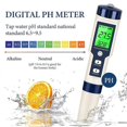 thumbnail image 4 of PH Meter & TDS Meter Digital Water Tester 5 in 1 Salinity Tester PH Temp EC and, 4 of 5