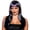 Black/Purple, variant on Flirty Wig - Blue