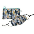 thumbnail image 1 of ZIPIT Face-It Kit for Kids, Pouch with Antibacterial Material + Matching Face Mask (Grey Cats), 1 of 7