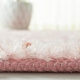 thumbnail image 4 of SAFAVIEH Classic Constance Solid Shag Area Rug, Pink, 6' x 9', 4 of 11