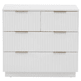 thumbnail image 5 of GZXS 4 Drawer Dresser for Bedroom, Modern Chest of Drawers for Living Room, Hallway, Easy Assembly, White, 5 of 11