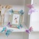 thumbnail image 4 of Pegatinas de pared de mariposas 3D de bricolaje de Unique Bargains con arte para habitación en azul teal y púrpura, 24 piezas, 4 of 7
