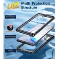 thumbnail image 5 of for Samsung Galaxy Note 10 Plus Case Waterproof, [Military-Grade Drop Protection] [IP68 Underwater] Full Body Heavy Duty Rugged Shock-Proof Case for Note 10 Plus 6.8''-Black, 5 of 6