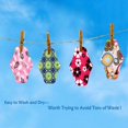 thumbnail image 4 of Yirtree 3PCS Reusable Menstrual Pads Washable Sanitary Pads for Women, Bamboo Charcoal Fiber Waterproof Menstrual Pad Women Sanitary Washable Reusable, 4 of 7