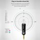 thumbnail image 4 of COMICA CVM-VS07 Mini Plug-in flexible Micrófono omnidireccional Mic 3.5mm TRRS Plug 90 ° ajustable para cámara GoPro Action DSLR Camera Smartphone Stabilizer COMICA Micrófono, 4 of 7