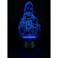 thumbnail image 2 of Lightahead Amazing 3D Optical Illusion Touch Night Light LED Desk Lamp Art Piece with 7 changing Colors, USB Powered for Decoration & Gifts (Jesus), 2 of 2