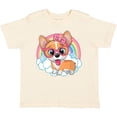 thumbnail image 3 of Inktastic Corgi Dog Lover Rainbow Girls Toddler T-Shirt, 3 of 5