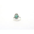 thumbnail image 3 of Heaven Crafts 925 Sterling Silver Genuine Pear Amazonite Ring Boho Cocktail Ring Silver Jewelry Gift For Her, 3 of 4