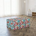 thumbnail image 3 of Exotic Foldable Mattress, Tropical Colorful Petals, 74.8" x 39.4", Multicolor, by Ambesonne, 3 of 6