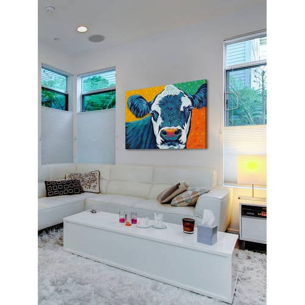 Marmont Hill "Country Cow I" Painting Print on Wrapped Canvas