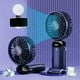 thumbnail image 1 of InnotechSC Ventilador Portátil de Mano, Ventilador de Viaje Personal Multifunción 3 en 1 con Batería de 4000 Mah con Pantalla Digital, Ventilador de Escritorio Plegable de 90° con Base, Ventilador de Pestañas de 5 Velocidades, 1 of 7