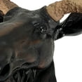 thumbnail image 4 of Zeckos Rustic Moose Head Bust Wall Sculpture 20x23in Brown Cabin Lodge Decor, 4 of 6