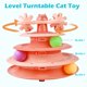 thumbnail image 3 of Tocadiscos Cat Toy UPSKY Roller de 4 niveles con 3 bolas y campana, 3 of 7