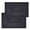 Black, variant on Premium 2 Pieces Bath Mat Set Size 20" x 31.5"