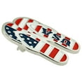 thumbnail image 3 of PinMart's Patriotic 4th of July American Flag Enamel Lapel Pin Set, 3 of 5