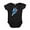 Black, variant on CafePress - Power Rangers Blue Ranger Punching - Cute Infant Bodysuit Baby Romper - Size Newborn - 24 Months