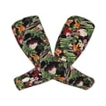 thumbnail image 2 of Sun Protection Arm Sleeves For Men Women, Tropical Flowers (2) Sleeves To Cover Arms With Thumb Hole Cooling Sleeve, 2 of 2