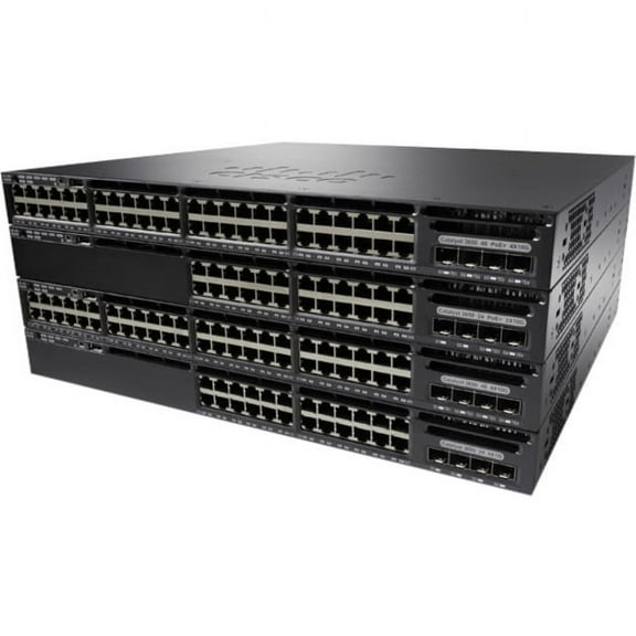 Cisco Catalyst 3650-48TS-E - switch - 48 ports - managed - rack-mountable