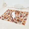 thumbnail image 2 of Autumn Fall Leaves Pattern Blanket,Comfortable Soft Flannel Throw Blanket,All Season,Warm Lightweight Blankets for Sofa Bed Couch Living Room Chair,30"x40", 2 of 4