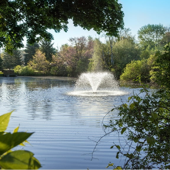 Scott Aerator DA-20 Pond Aerator for Small Ponds | Pond Fountain for Small Ponds | 1/2 HP, 230V, 150ft Cord | Aerating Pond Fountain